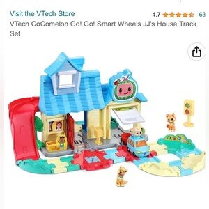 VTech CoComelon Go! Go! Smart Wheels JJs House Track Set